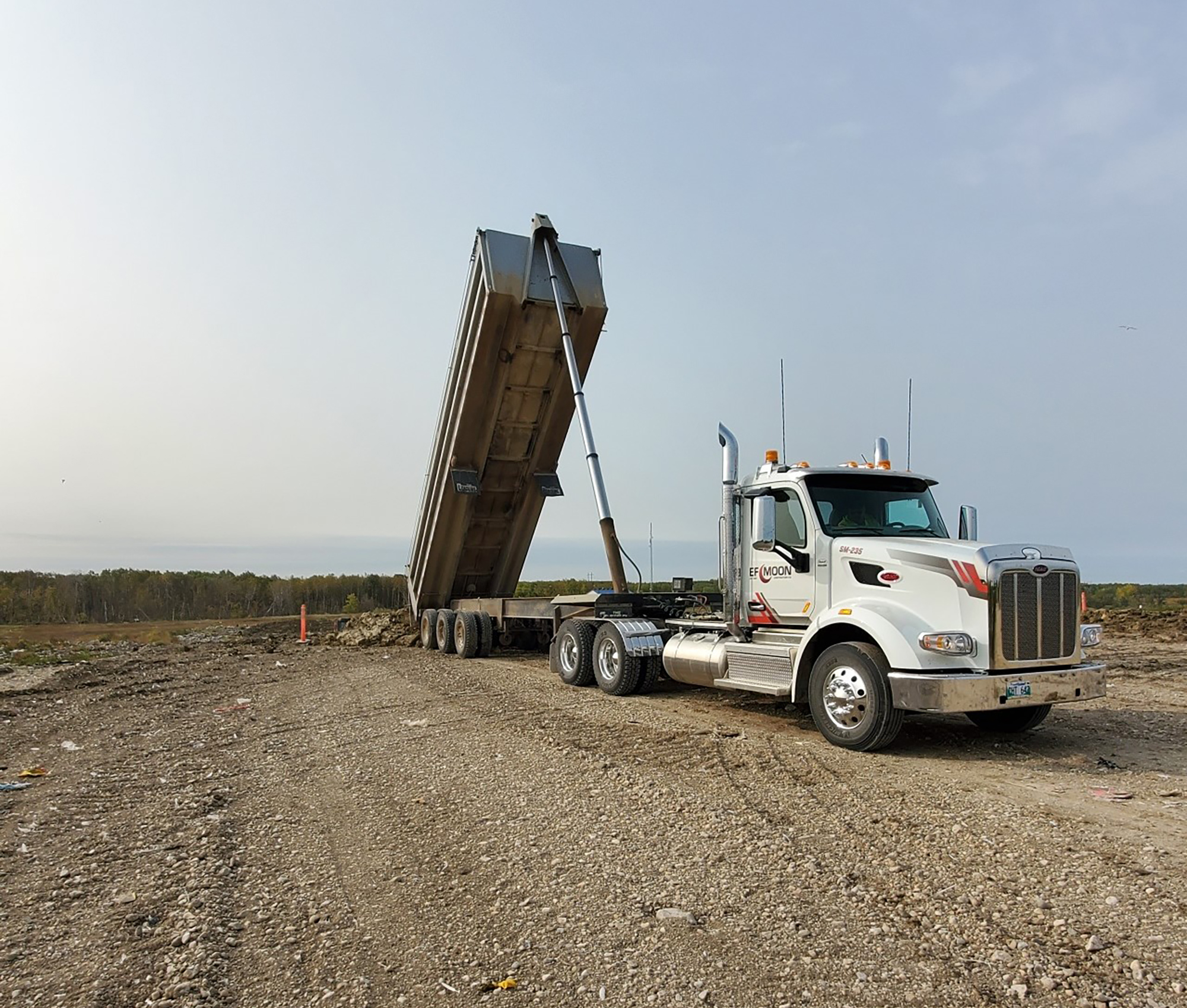 Moon Truck Dumping